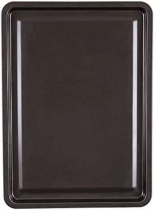 WHAM ESSENTIALS BLACK OVEN BAKING TRAY 32CM