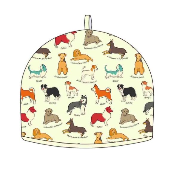 HIGHLANDS TEA COSY / TEAPOT COVER - DOG FAITHFUL FRIEND