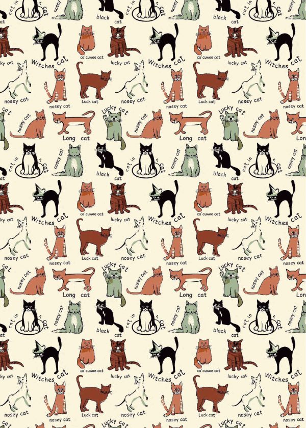 HIGHLANDS COTTON TEA TOWEL 50CM X 70CM PACK OF 3 - CAT