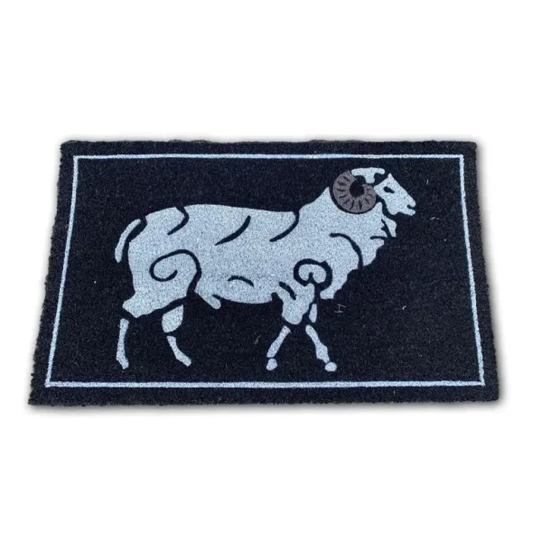 ARBORIA COIR NON SLIP DOORMAT 45CM X 75CM - SHEEP