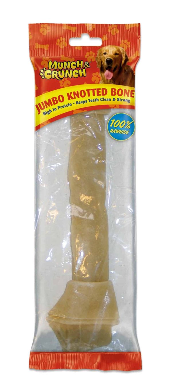 MUNCH & CRUNCH JUMBO KNITTED BONE