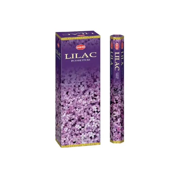 PACK OF 6 HEM LILAC INCENSE STICKS PACK OF 20