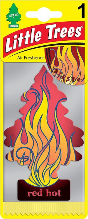 LITTLE TREES CAR AIR FRESHENER - RED HOT