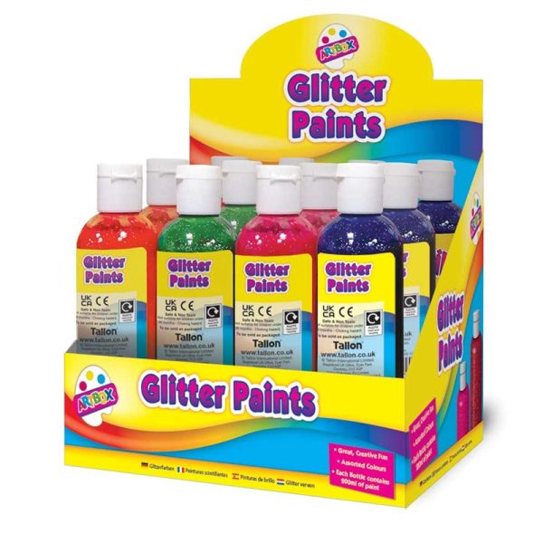 ARTBOX GLITTER PAINTS 200ML