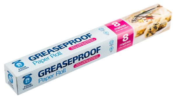 ALL SEASONS GREASEPROOF PAPER ROLL 8M X 38CM