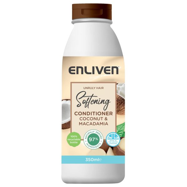 ENLIVEN COCONUT & MACADAMIA SOFTENING HAIR CONDITONER 350ML