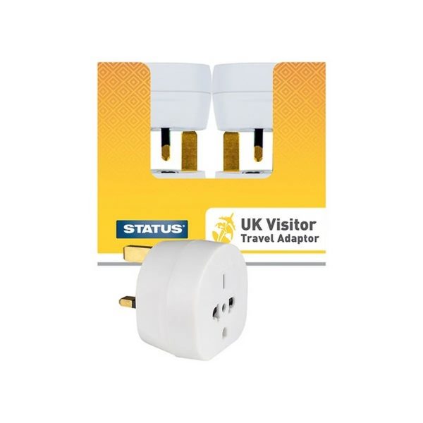 STATUS UK VISITOR TRAVEL ADAPTOR