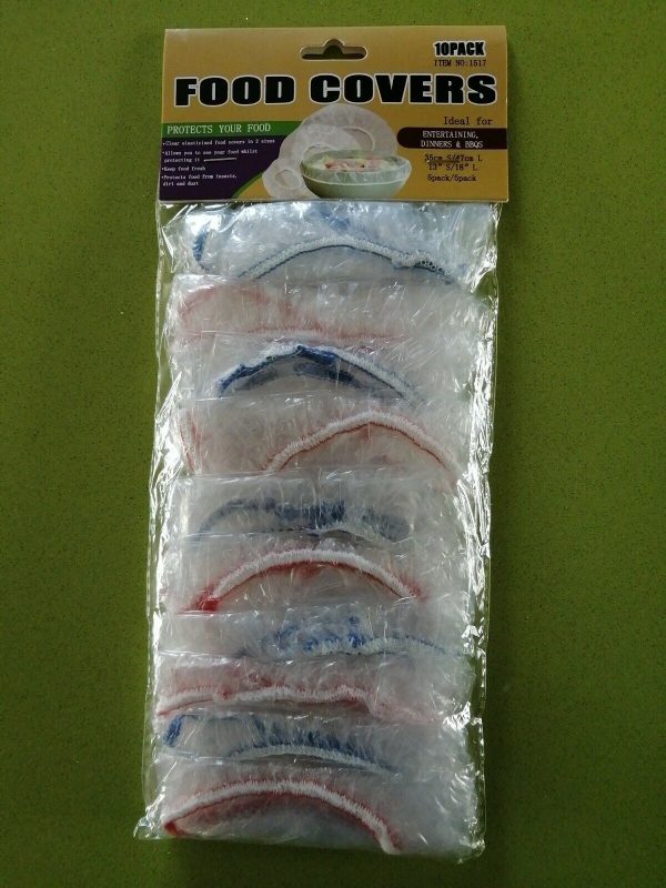 ELASTIC STRETCHABLE FOOD COVERS PACK OF 10