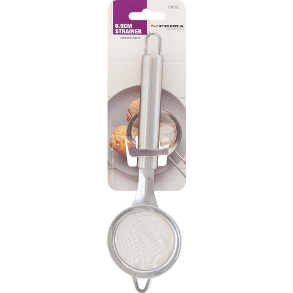 PRIMA STATINLESS STEEL STRAINER 6.5CM