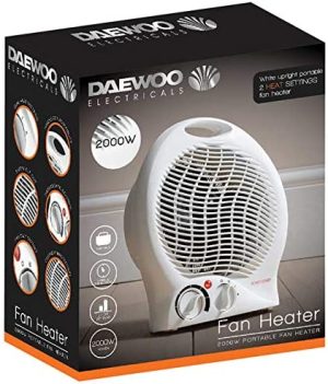 DAEWOO UPRIGHT FAN HEATER 2000W