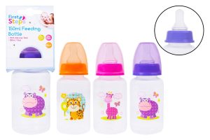 FIRST STEP SAFARI NEW BORN BABY FEEDING BOTTLE 150ML