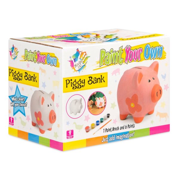 MADE IT! PAINT YOUR OWN PIGGY BANK