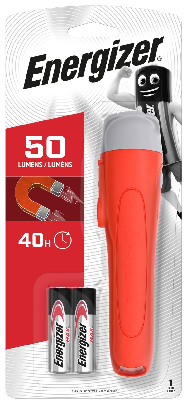 ENERGIZER MAGNET LED TORCH 50 LUMENS / 40H