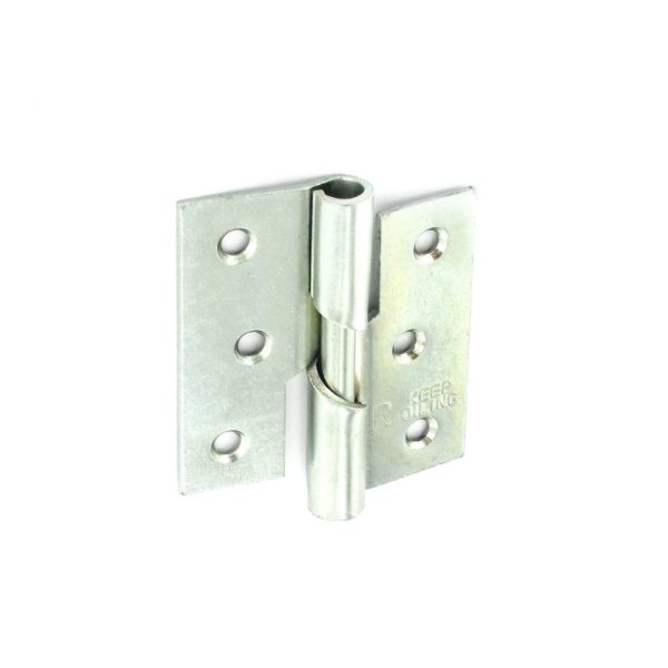 SECURIT B4334 ZINC PLATED 466 RISING BUTT HINGES RIGHT HAND 75MM