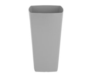 WHAM STUDIO TALL SQUARE PLANTER POT COVER 16CM - COOL GREY