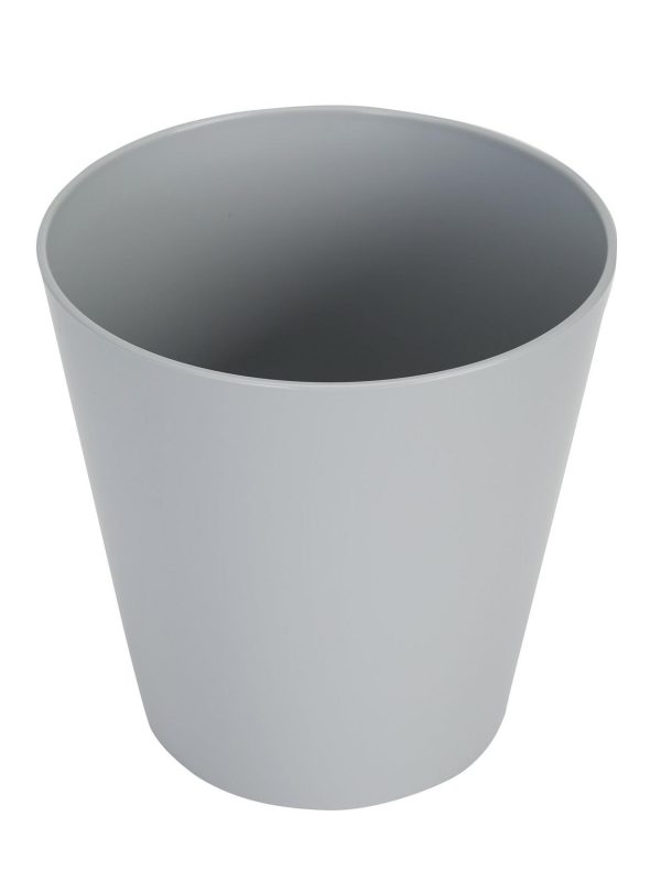 WHAM STUDIO ROUND PLANTER POT COVER 16CM - COOL GREY