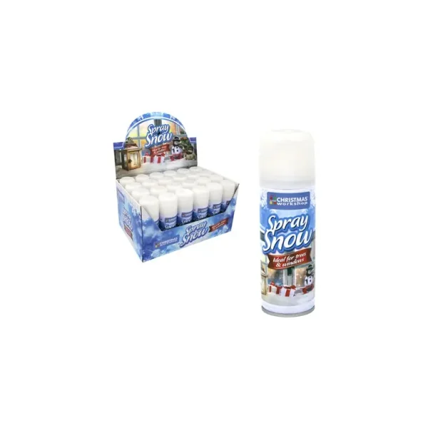 CHRISTMAS WORKSHOP SNOW SPRAY 250ML