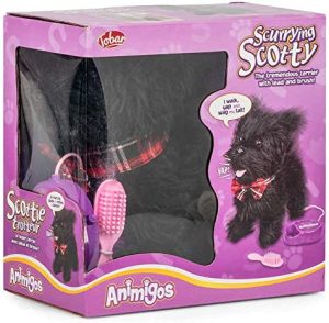 TOBAR ANIMIGOS SCURRYING SCOTTY ELECTRONIC DOG SOFT TOY