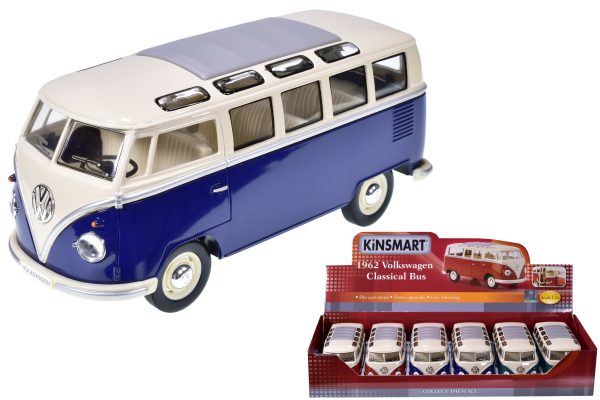 VW CLASSIC CAMPERVAN 1:24 SCALE DIECAST TOY CAR