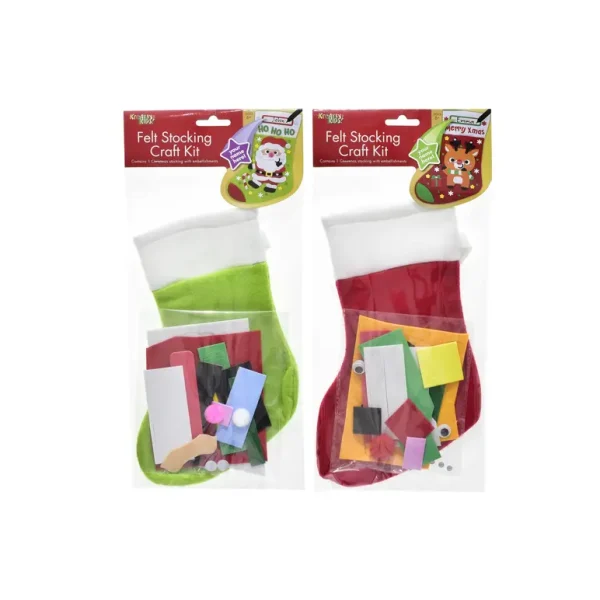 KREATIVE KIDS CHRISTMAS FELT STOCKING KIT