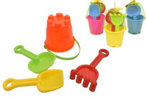 NALU ROUND CASTLE BEACH BUCKET 4 PCS SET
