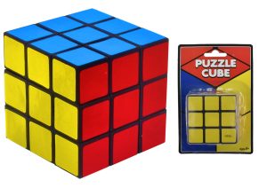 6.5CM X 6.5CM PUZZLE CUBE BLISTERCARD
