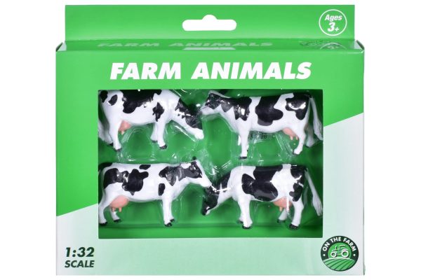 ON THE FARM 1:32SC FARM ANIMALS COWS