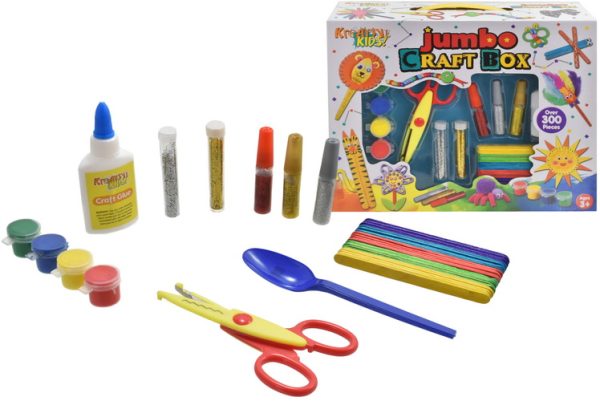 KREATIVE KIDS JUMBO CRAFT BOX