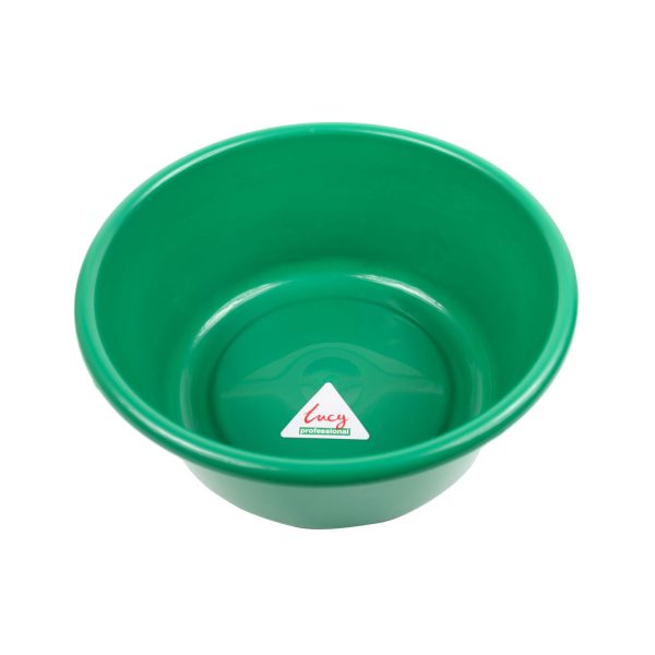 LUCY ROUND BOWL 14" / 35CM - GREEN