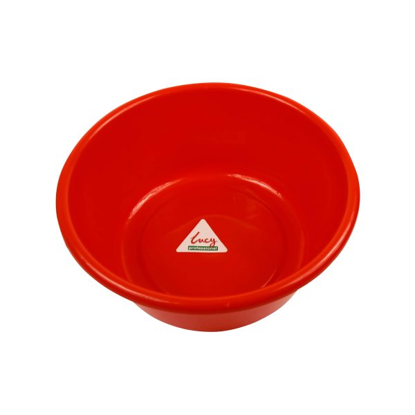 LUCY ROUND BOWL 14" / 35CM - RED