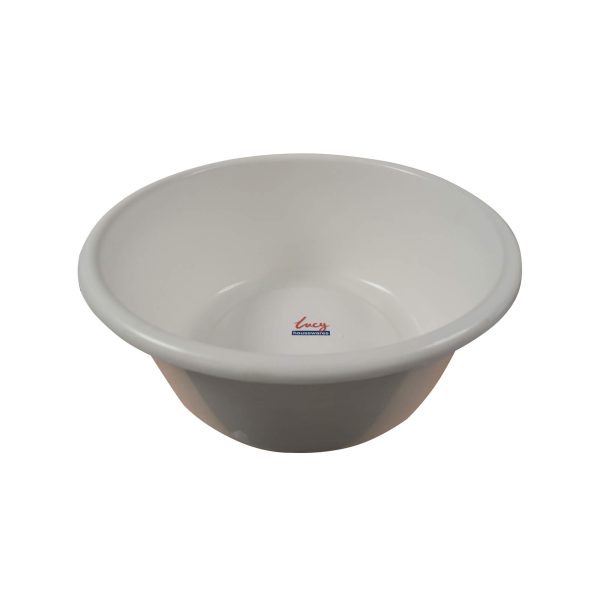 LUCY ROUND BOWL 14" / 35CM - WHITE