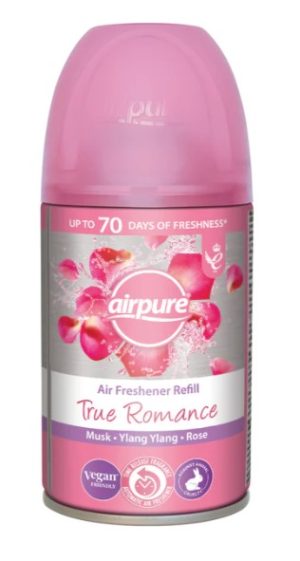 AIRPURE AUTOMATIC AIR FRESHENER REFILL 250ML - TRUE ROMANCE