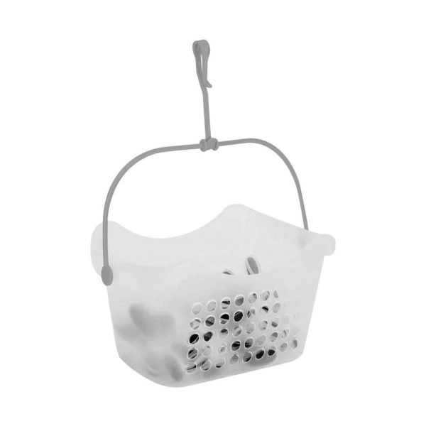 OUR HOUSE HANGING PEG BASKET WITH 24 SOFT GRIP PEGS