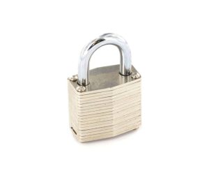 SECURIT S1115 LAMINATED PADLOCK WITH BRASS CYLINDER 30MM