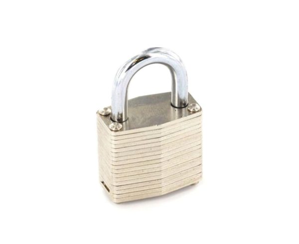 SECURIT S1115 LAMINATED PADLOCK WITH BRASS CYLINDER 30MM