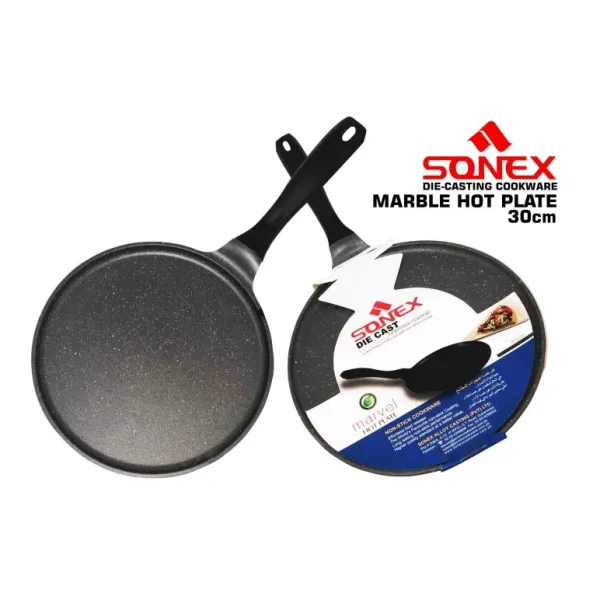 SONEX MARBLE COATING HOT PLATE / FLAT TAWA 30CM