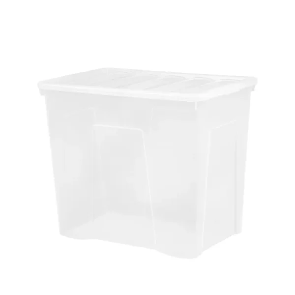 WHAM CRYSTAL 160LTR STORAGE BOX & LID CLEAR