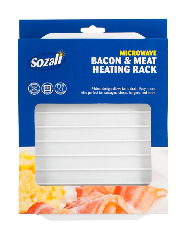 SOZALI MICROWAVE BEACON MEAT HEATING TRAY RACK