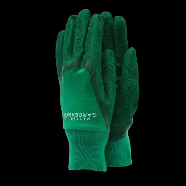 TOWN & COUNTRY MASTER GARDENER GARDEN GLOVES GREEN - MEDIUM (8)