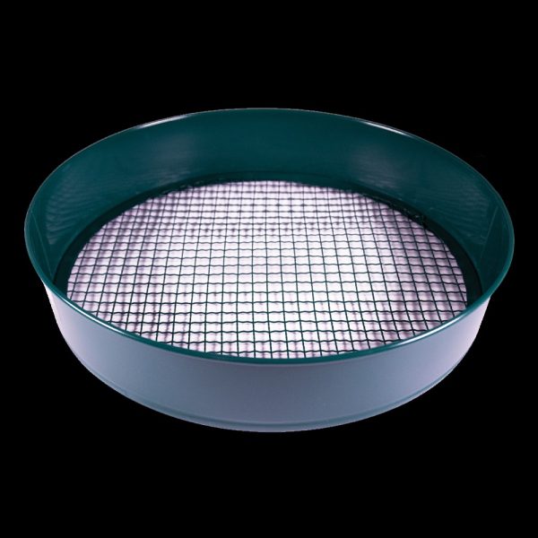 TOWN & COUNTRY STEEL GARDEN SIEVE / RIDDLE 3/8 INCH / 9.5MM MESH`