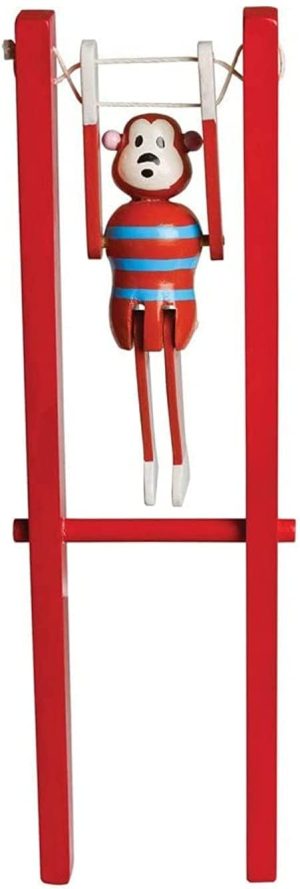TOBAR WOODEN ACROBATIC MONKEY