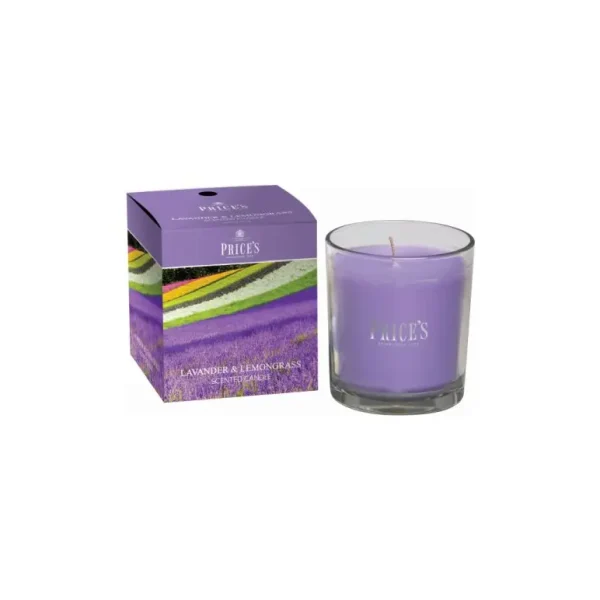 PRICES LAVENDER & LEMONGRASS CANDLE JAR