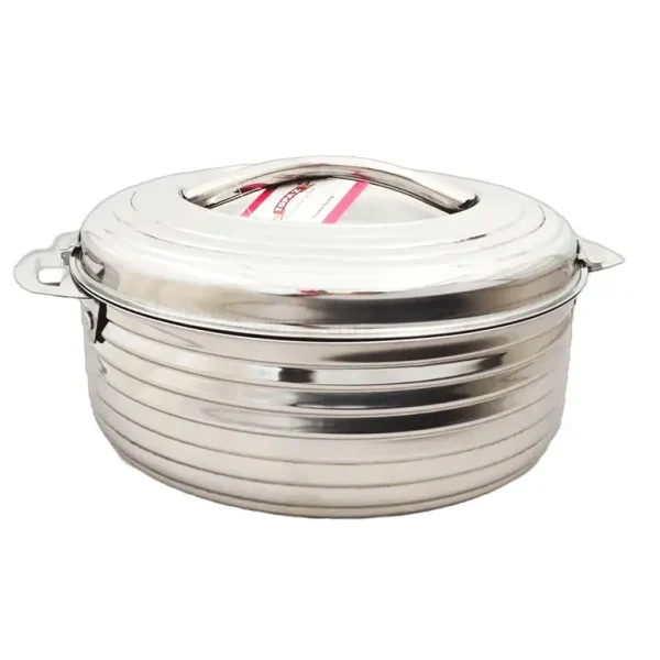 TOPAZ STAINLESS STEEL HOTPOT / CASSEROLE 4000ML / 4L