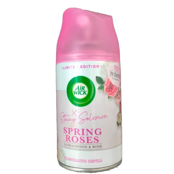 AIRWICK FRESHMATIC REFILL 250ML SPRING ROSES