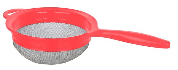 TITIZ TELLY ASSORTED COLOUR STRAINER 19CM NO 2