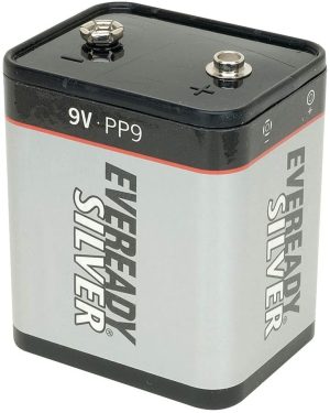 EVERYDAY SILVER 9V BATTERY PP9