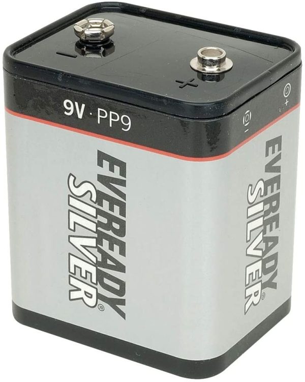 EVERYDAY SILVER 9V BATTERY PP9