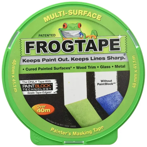 FROG TAPE GREEN MULTI SURFACE PAINTERS MASKING TAPE 48MM X 41.1M