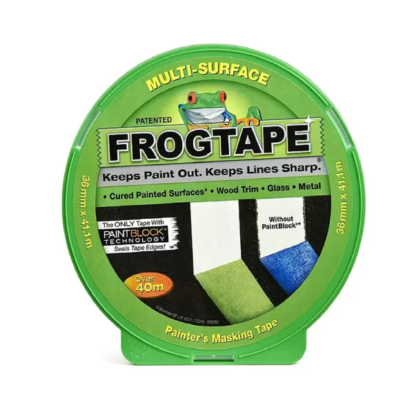 FROG TAPE GREEN MULTI SURFACE PAINTERS MASKING TAPE 36MM X 41.1M