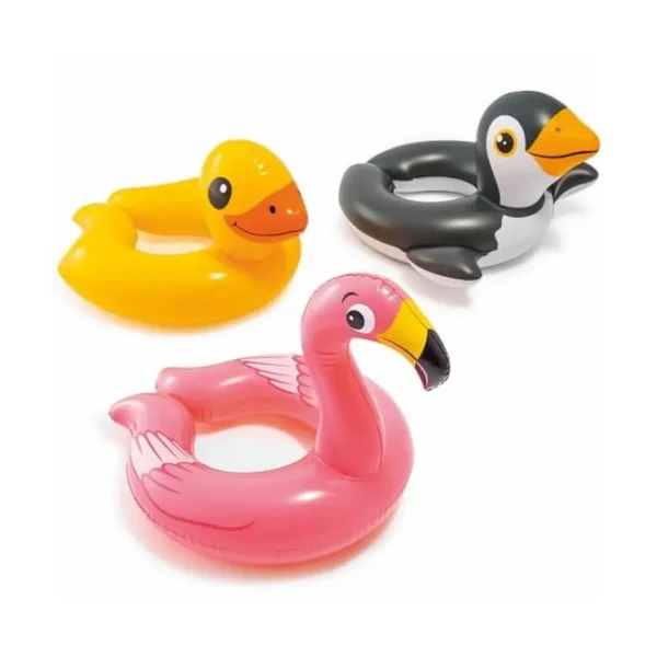 INTEX ANIMAL DESIGN SWIM RING 64CM X 64CM